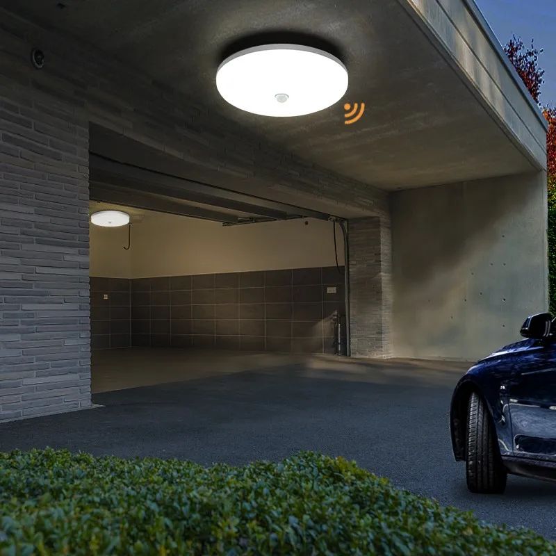 Люстра светодиодсветильник с инфракрасным датчиком движения AC85 265V/9/13/18/24/36