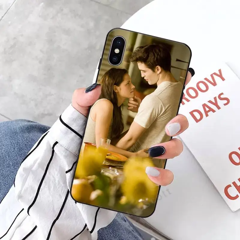 

TV Twilight Isabella Edward Cullen Phone Case for iPhone 11 12 mini pro XS MAX 8 7 6 6S Plus X 5S SE 2020 XR