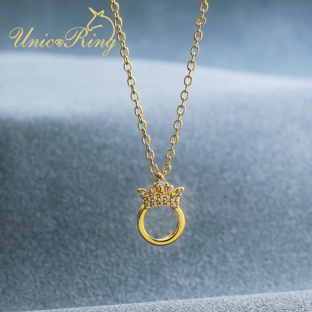 Единорог Корона Вечеринка Повседневные аксессуары Настоящее позолоченное