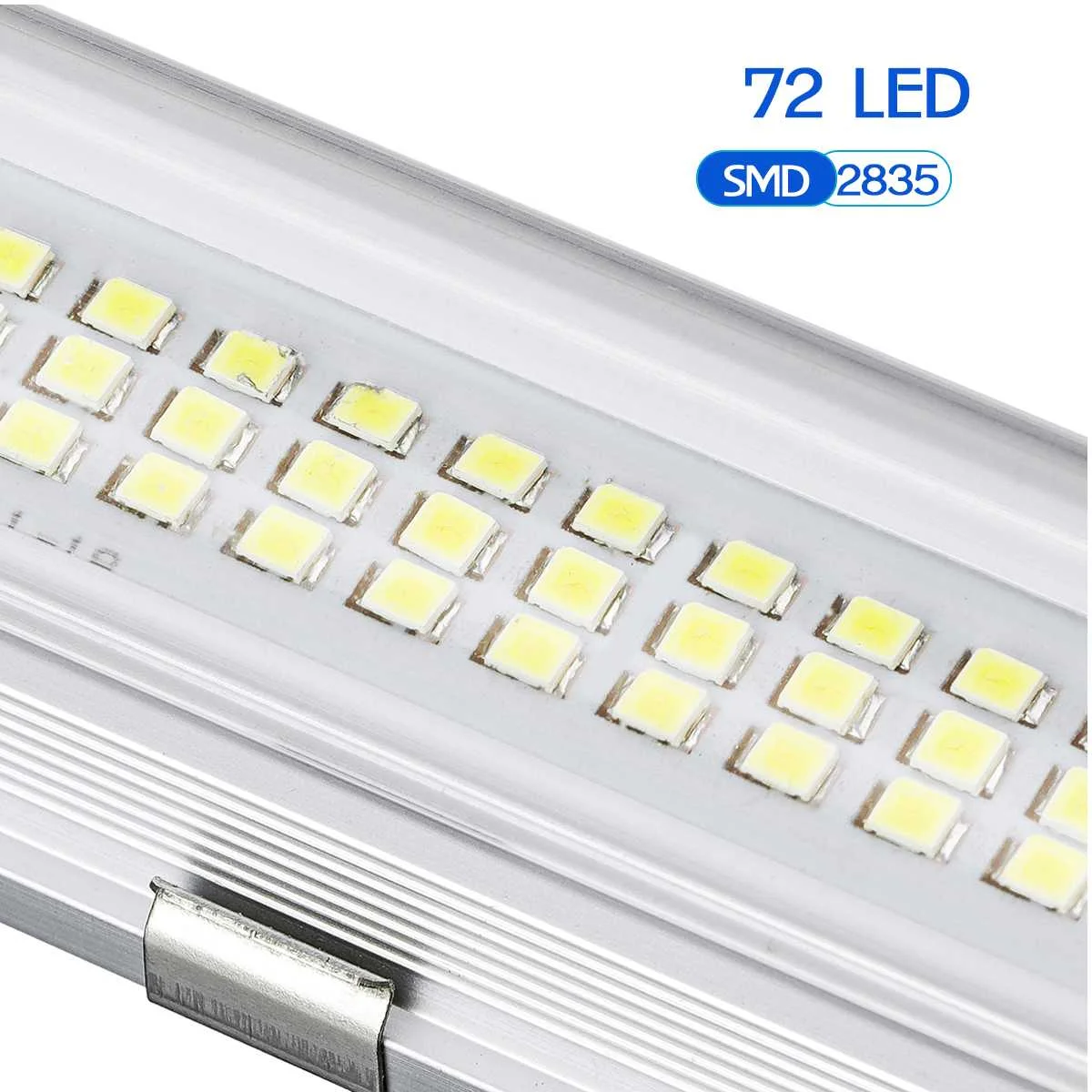 1/2/4Pcs 72 LED Bar Car Interior White Strip Light Lamp with On/Off Switch Van Cabin Lorry Truck Camper Boat | Автомобили и