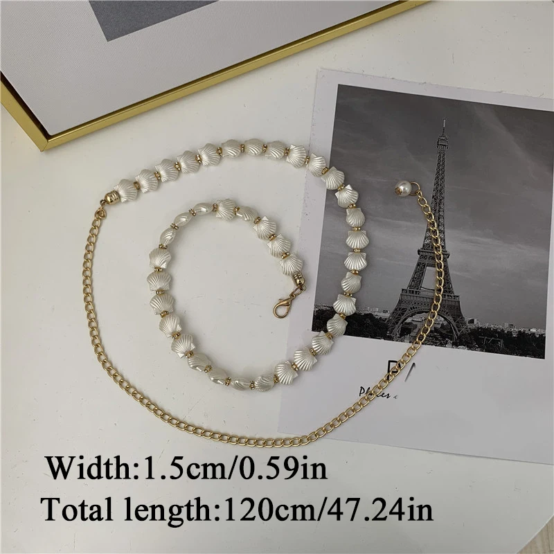 Классические поясные цепи ремни для платьев уплотнения корсет ракушки пояса