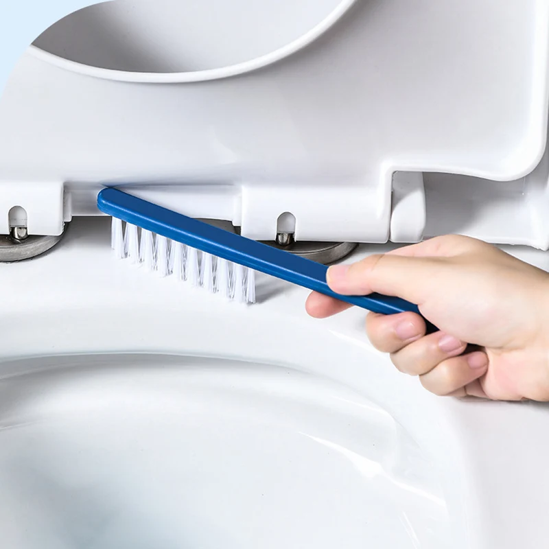 IZEFS-cepillo multifuncional de TPR para ba&ntilde;o, herramienta de limpieza del hogar, sin extremos muertos, juego de accesorios de ba&ntilde;o-1