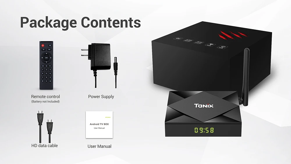 Tanix TX6S Android 10,0 Smart tv BOX Allwinner H616 4 ГБ 32 ГБ 64 Гб TX6 ТВ-приставка поддержка 4K Duble WiFi Youtube Netflix 2 ГБ 8 ГБ