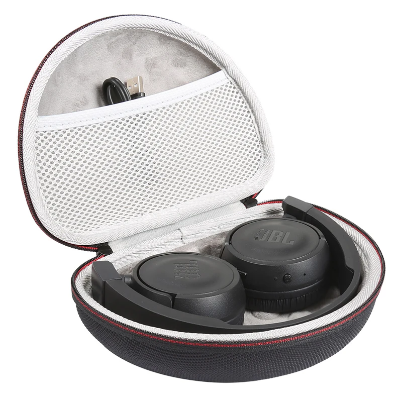 Жесткий чехол для беспроводных наушников JBL T450BT/T460BT/T500bt Box Carrying Portable Storage Cover (только чехол)
