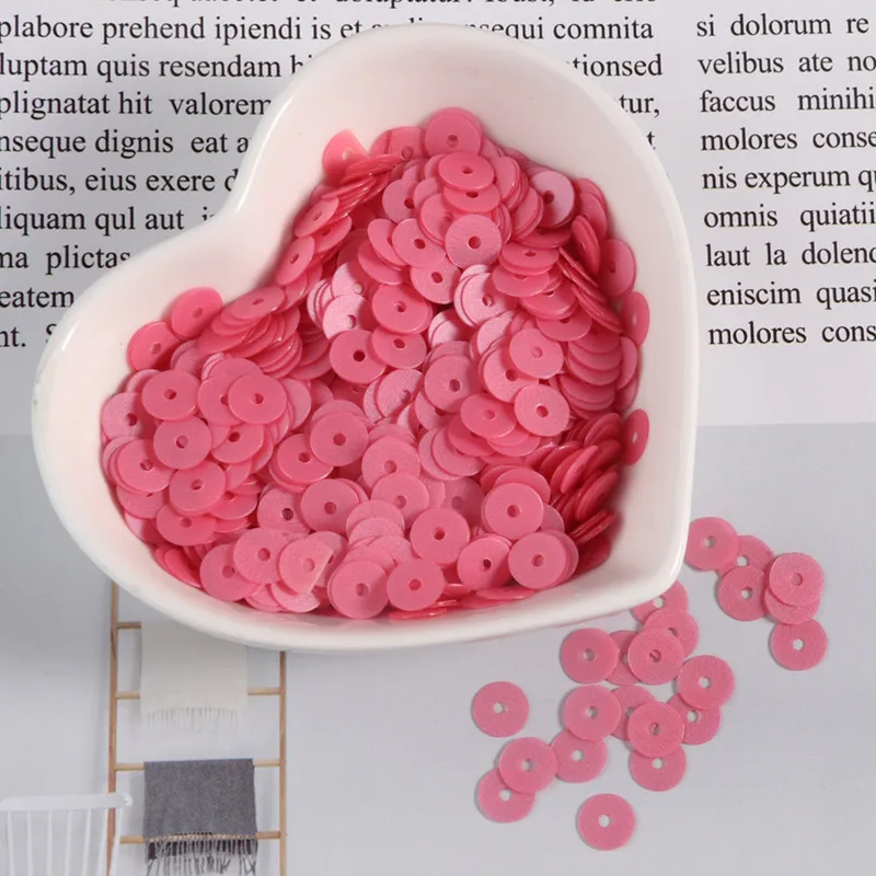 10 г/упак. 4 мм/5 мм/6 мм плоские матовые круглые свободные аксессуары для рукоделия
