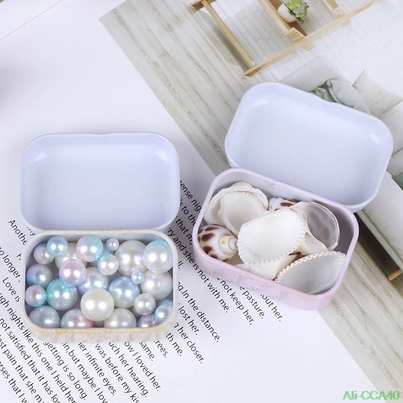 

Hot New Small Lavender Empty Tinplate Tin Tea Can Storage Box Organizer For Jewelry Candy Case Tinplate Tin Tea Can Organizer