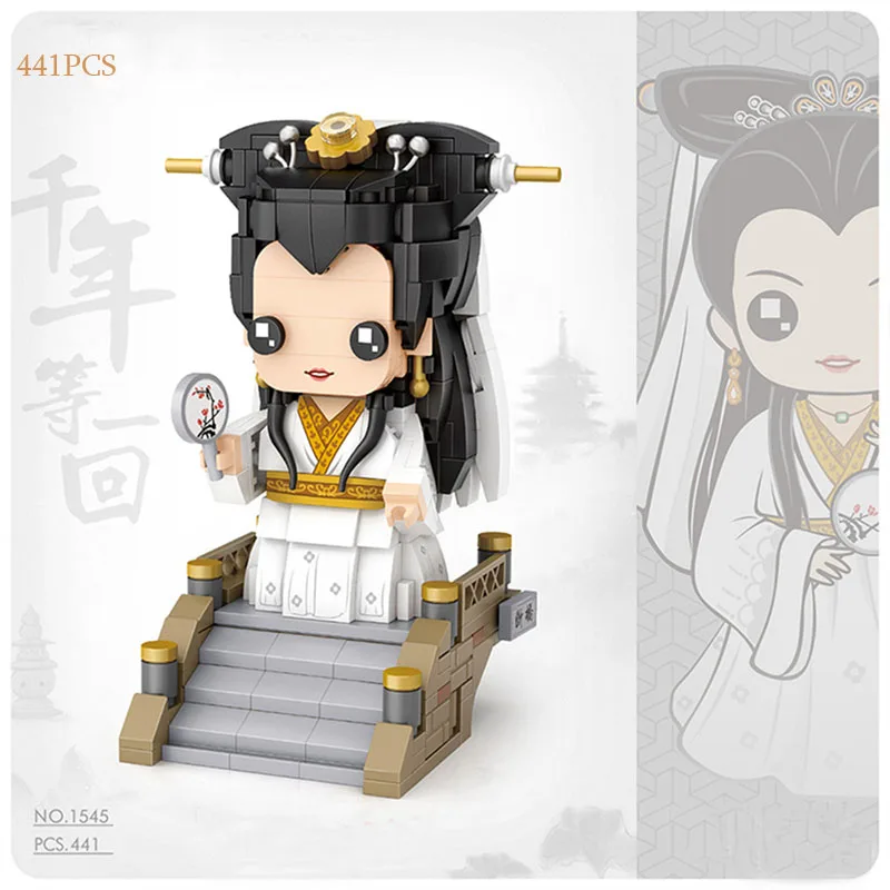 Фигурки игрушечные LOZ китайские конструктор Классические персонажи в сборе