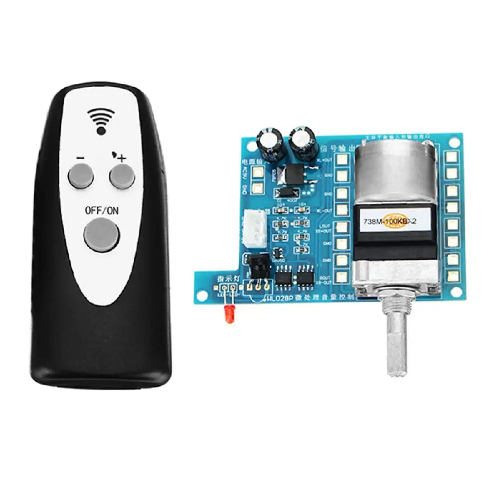

AC/DC 9V Infrared Remote Controller Volume Control Board Potentiometer