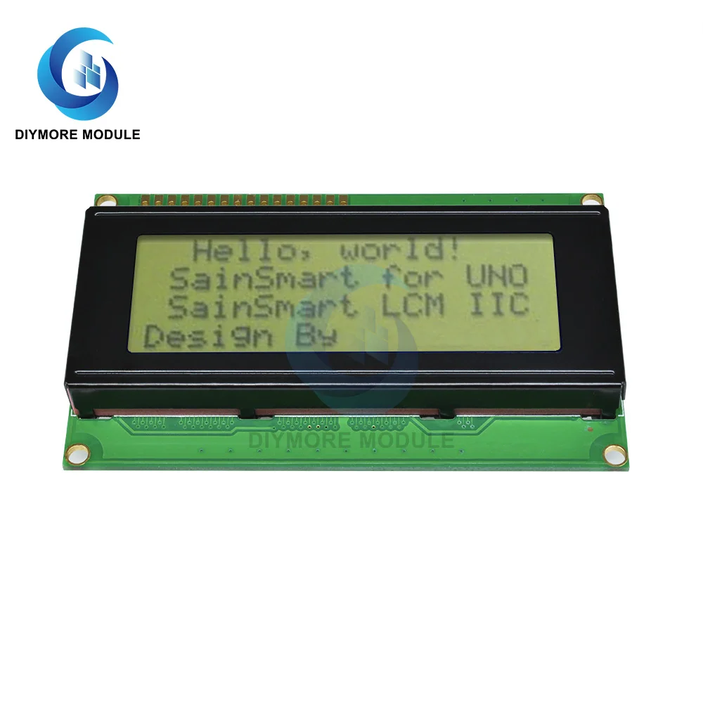 Модуль дисплея LCD2004 синий/зеленый монитор 20 х4 символа 5 В для Arduino UNO R3 MEGA2560