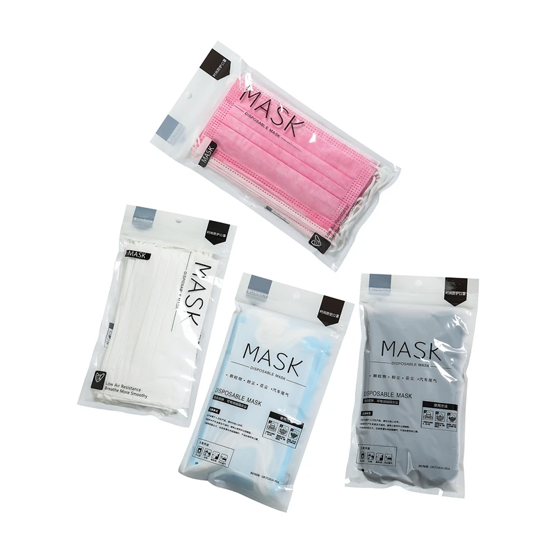 Одноразовая маска для лица нетканые 3 слоев фильтр против пыли смога из дышащего