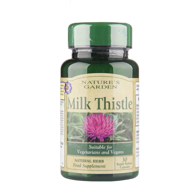 

Free shipping thistle essence capsules to protect the liver 30 capsules