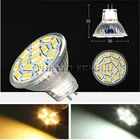 1-6X 5730 SMD MR11 Светодиодный прожектор стеклянный корпус GU4 лампа MR11 прожсветильник Тор ACDC 12 В MR11 5 Вт Светодиодная лампа ТеплыйХолодный белый