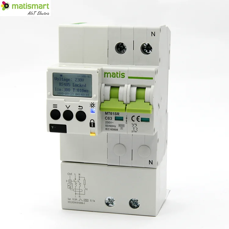 

matis 2 pole adjustable voltage 125a ac mcb breaker