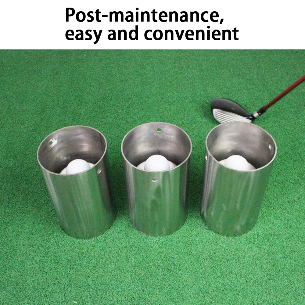 1 шт. подставка для гольфа на заднем дворике из нержавеющей стали занятий спортом
