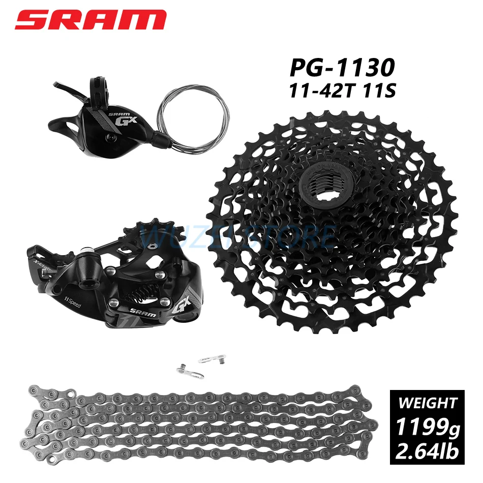 SRAM GX NX 11 скоростной переключатель комплект групп 1x11s задний переключатель триггерный переключатель передач PG1130 11-42T XG1150 10-42T маховик цепи костюм