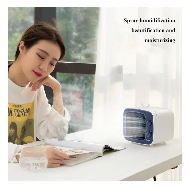 Мини usb Вентилятор охлаждения кондиционера охлаждающий вентилятор Портативный