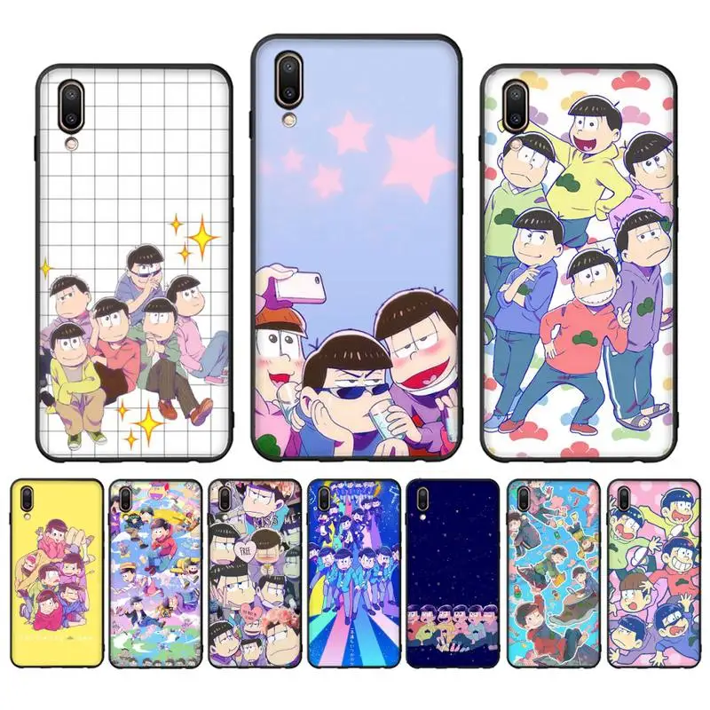

Osomatsu San Anime Phone Case For Oppo Reno Realme C3 6Pro For vivo Y91C Y17 Y19 Capa