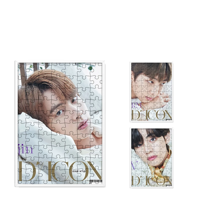 

Kpop Popular Bangtan Boys DICON Jigsaw Puzzle Decoration Toys Men and Women DIY Fans Collection Birthday Gifts Wholesale