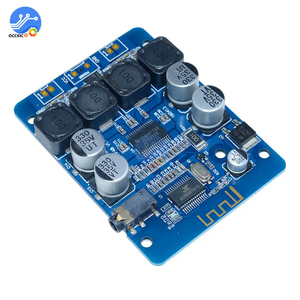 Плата усилителя DC8~ 26V TPA3118 2x30W усилитель звука bluetooth модуль беспроводной двухканальный Класс D стерео цифровой динамик