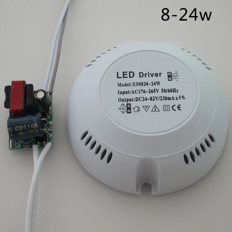 

LED Driver AC 176-265V 8-40W Ceiling Driver Round Driver Lighting Transform For Ceiling Lamp Light Bulb Lighting Accessories