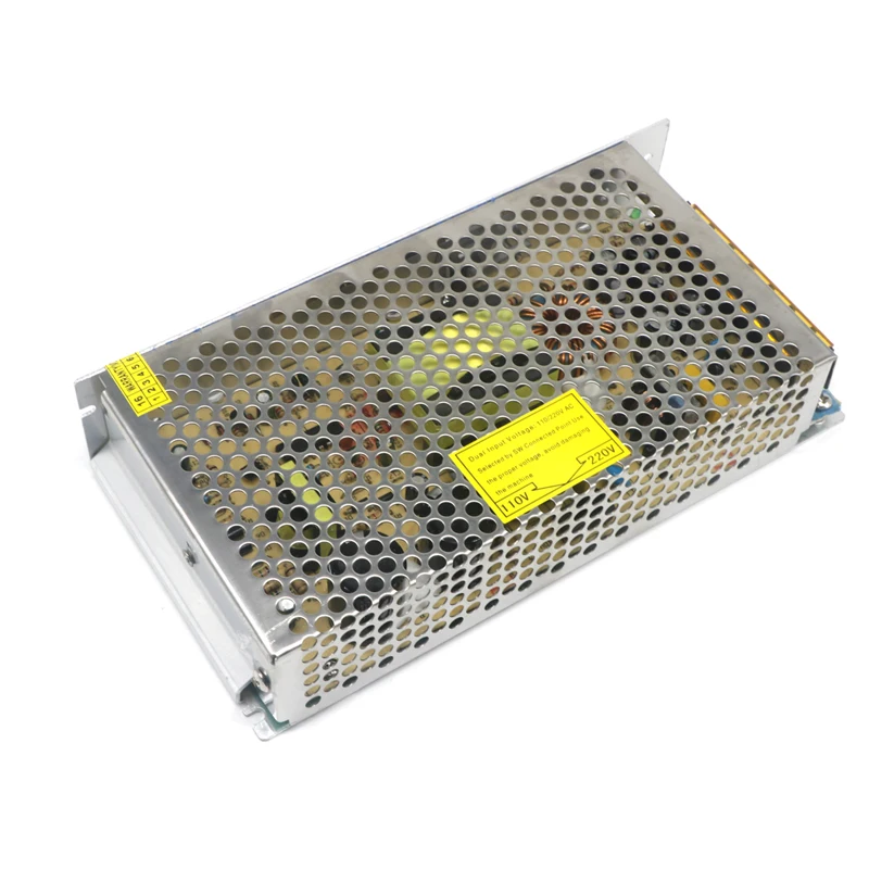 

SZYOUMY импульсный Светодиодный источник питания 12 В, 10 А, 120 Вт, от AC100-240V до 12 В постоянного тока, 10 А, светодиодный драйвер, адаптер для светодио...