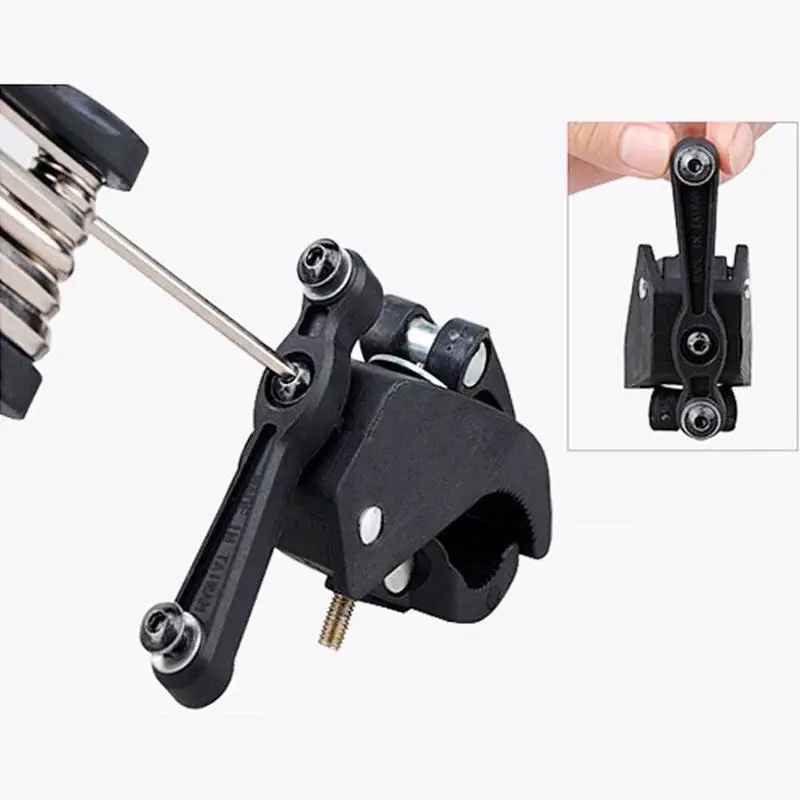 

Bicycle Handlebar Mount Water Bottle Cage Holder Adapter Bike Clamp Rack Accessories
