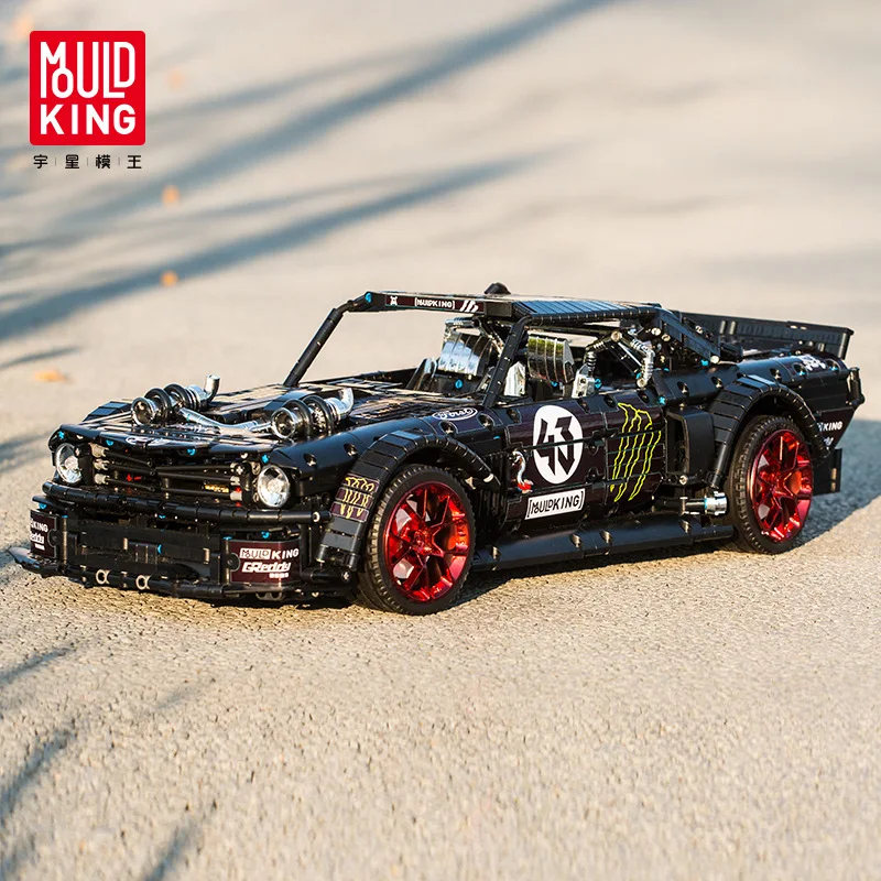 

MULD KING 13108 технический знаменитый Суперскоростной автомобиль, строительные блоки, гоночный автомобиль, модель, кирпичи, игрушки, подарок на д...