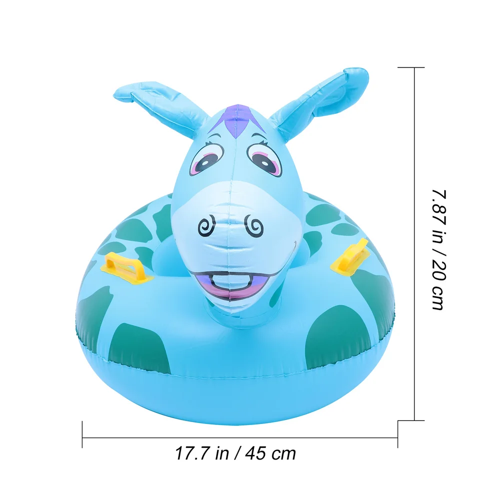 

1 Pc Baby Pool Float Seat Swim Ring Donkey Design Swimming Ring Swim Pool