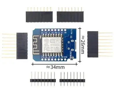 100 шт. D1 Мини NodeMcu 4M байт Lua wifi Интернет вещей макетная плата на основе ESP8266