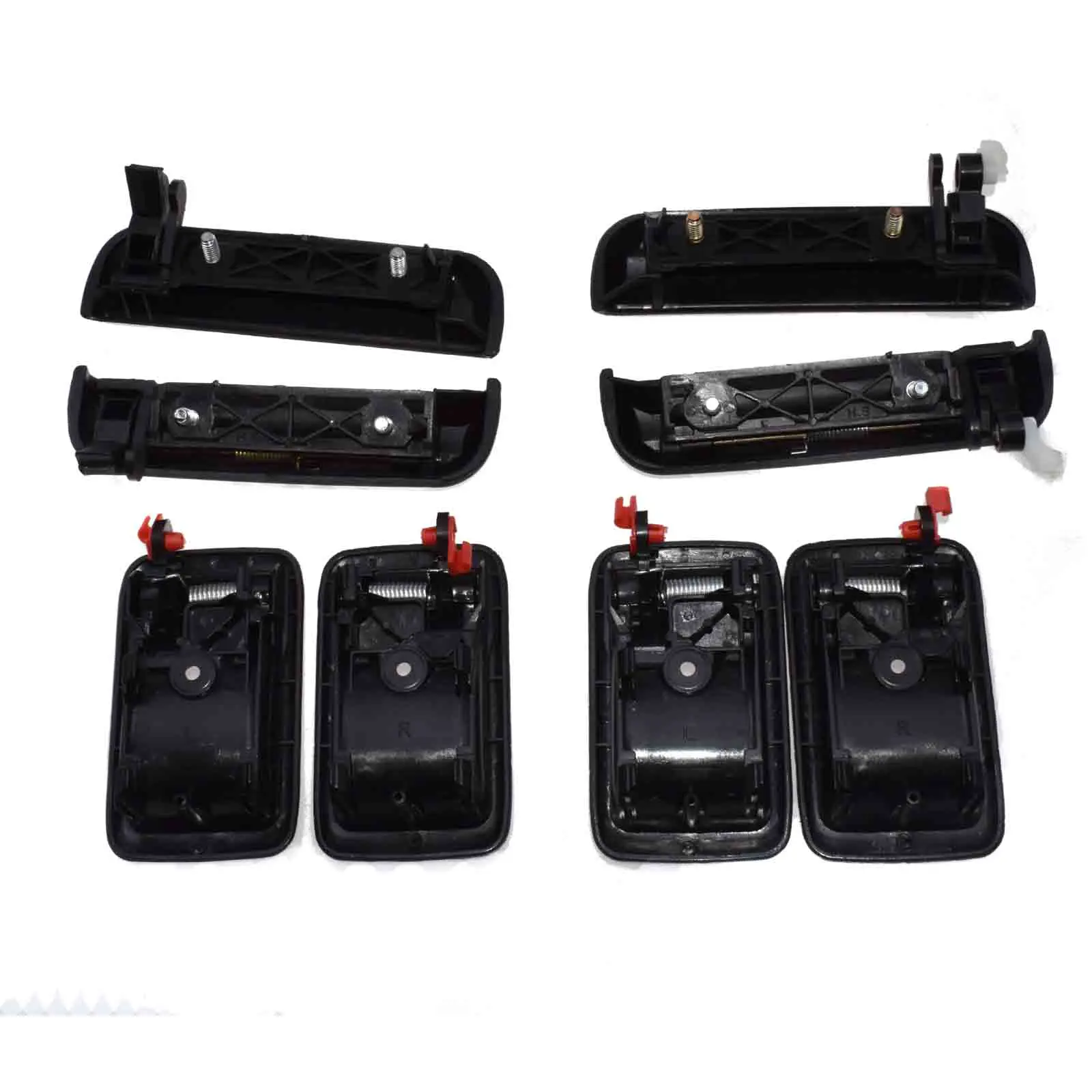 WOLFIGO 8 шт. левая и правая наружная внутренняя дверная ручка для Toyota Tercel 1995-1999 6922016120