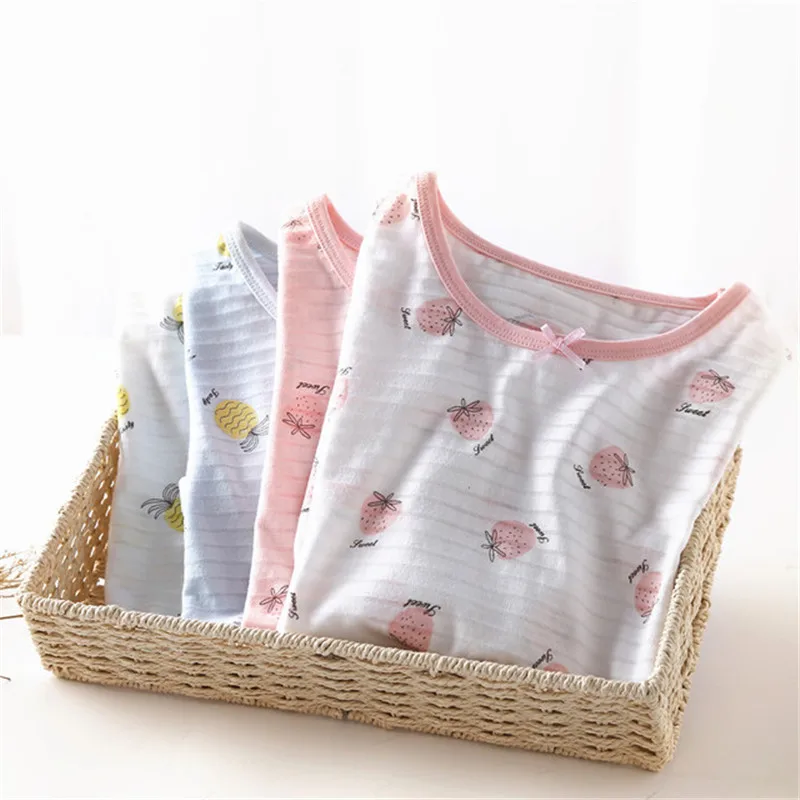 

Cotton Children Nightgown Princess Kids Girls Homewear Clothes Summer Thin Family Dress Baby Homewear Toddler Sleepwear Pajamas
