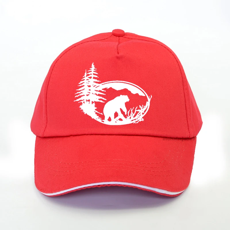 brand russia bear baseball cap hot sales men dad hat fashion outdoor forest bear hip hop cap summer women snapback hats free global shipping
