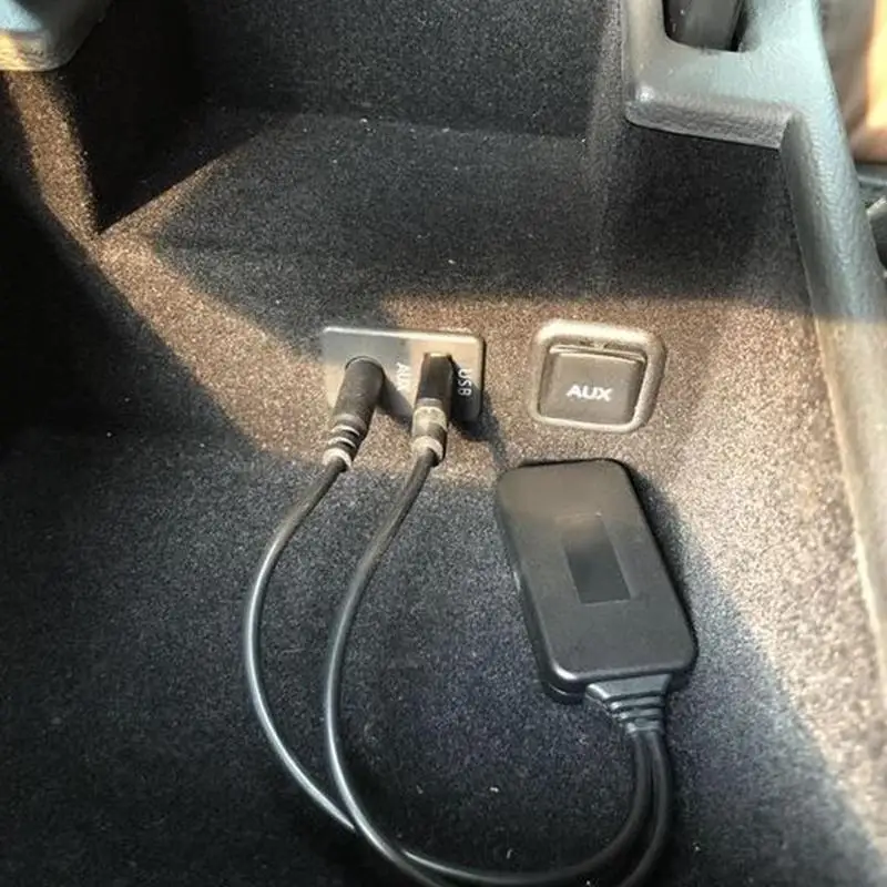 1 шт. Bluetooth гарнитура для радио кабель адаптер Универсальный Автомобильный Aux