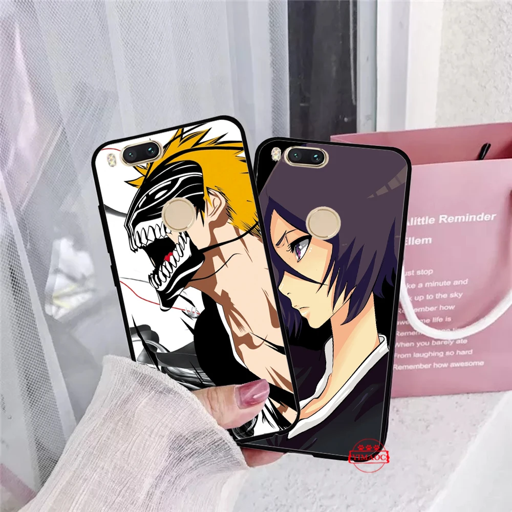 Bleach Silicone Soft Case for Redmi 4A 4X 5 Plus 5A 6 Pro 6A 7 7A S2 Go K20 Note Prime 8 |