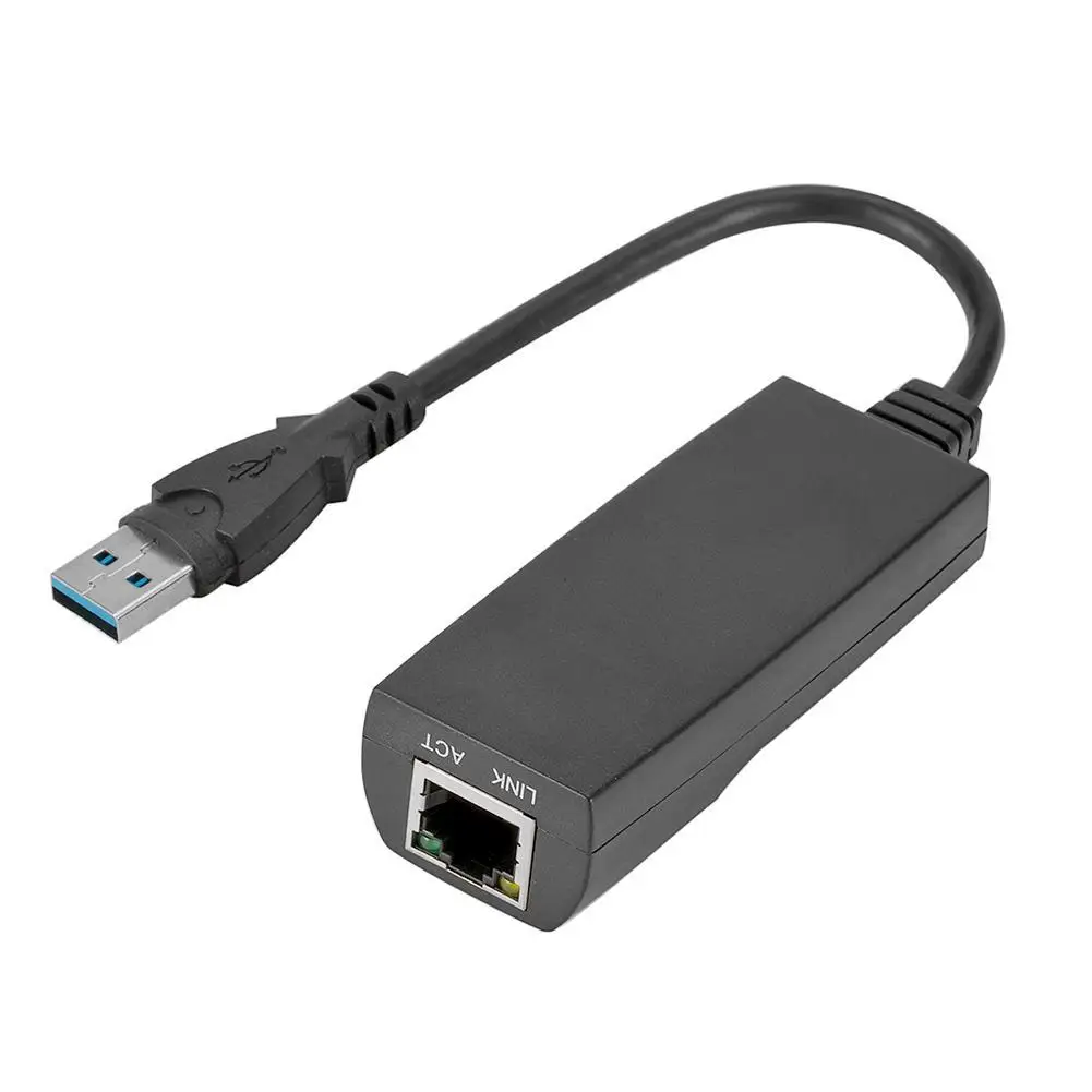 USB 3, 0 Gigabit Ethernet   USB  RJ45 Lan     Windows 7/8/10 XP