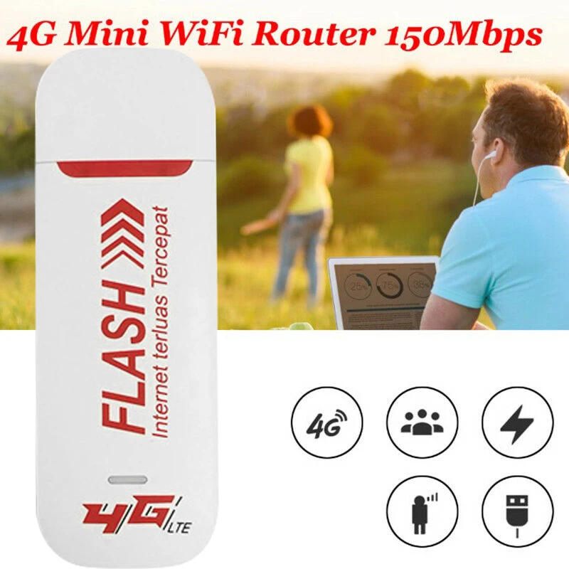 Unlocked 4G Router Lte Wifi USB Network Card 150Mbps Wireless Dongle Portable Car Hotspot | Компьютеры и офис