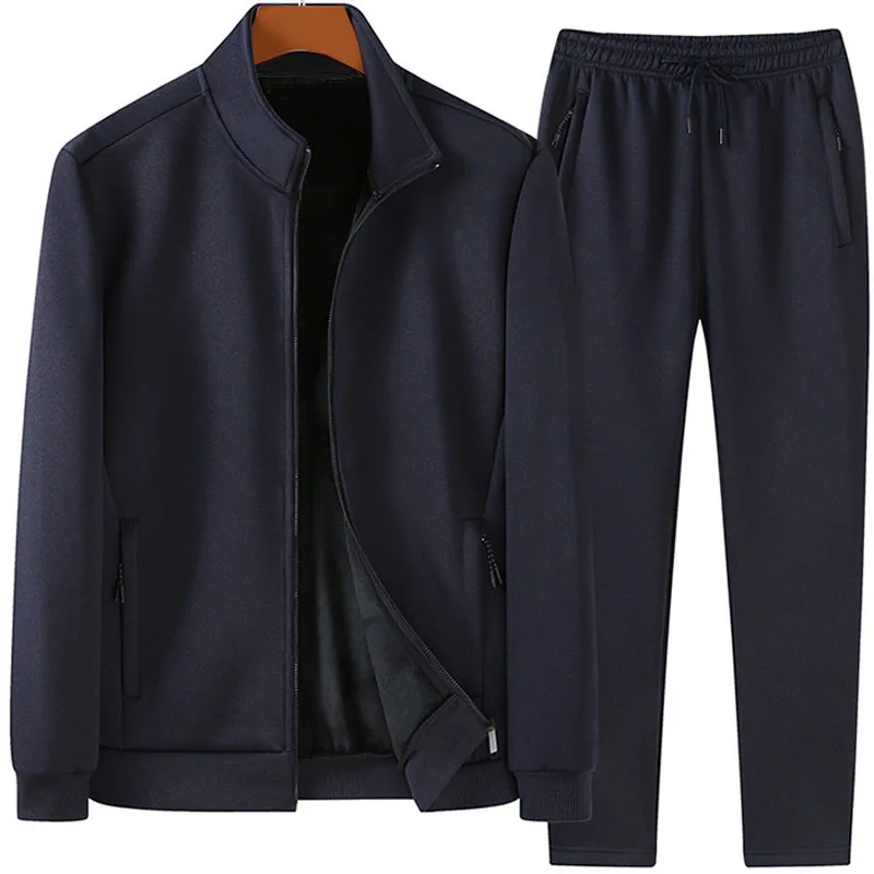 

Autumn Winter Jackets men Large size 5XL 6XL Bust 140cm Plus size with fleece Outerwear men