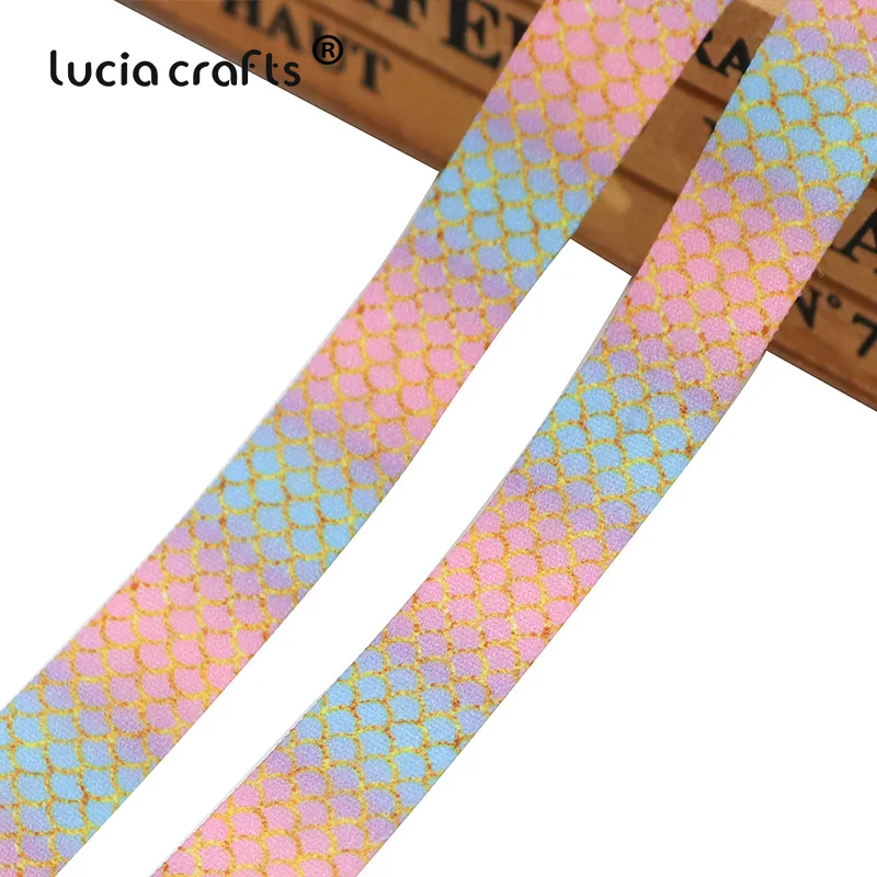 Color8 5 ярдов/партия 15 мм эластичная лента Grosgrain DIY Рукоделие швейные ленты для поделок для рукоделия домашние вечерние украшения T0316 - Цвет: Color8