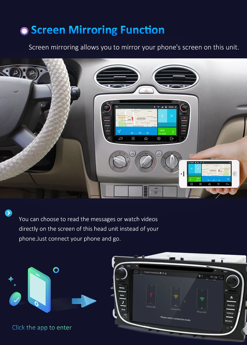 32G rom Автомагнитола для ford для focus mondeo 2din android 9,0 автомобильный dvd магнитола ТВ 3g 4G DAB OBD(опция