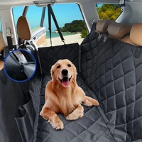 waterproof anti dirty dog car seat cover dog seat cover with side flaps pet seat cover for back seat carrier hammock convertible