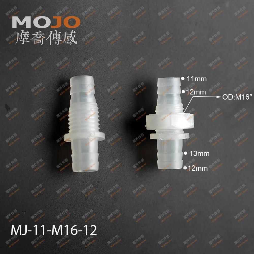 

2020 Free shipping!!MJ-11-M16-12 Straight type barbed water hose connectors M16 thread (10pcs/lots)