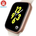 44 мм Смарт часы серии 6 Смарт часы чехол для apple iPhone Android смарт-телефон пульсометр шагомер (красная кнопка)