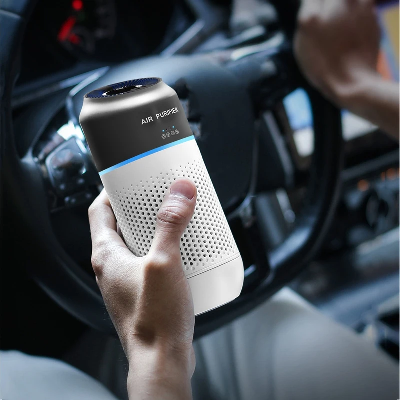

Car air purifier gesture induction switch Portable Negative Ion Purifiers USB Air Purifier