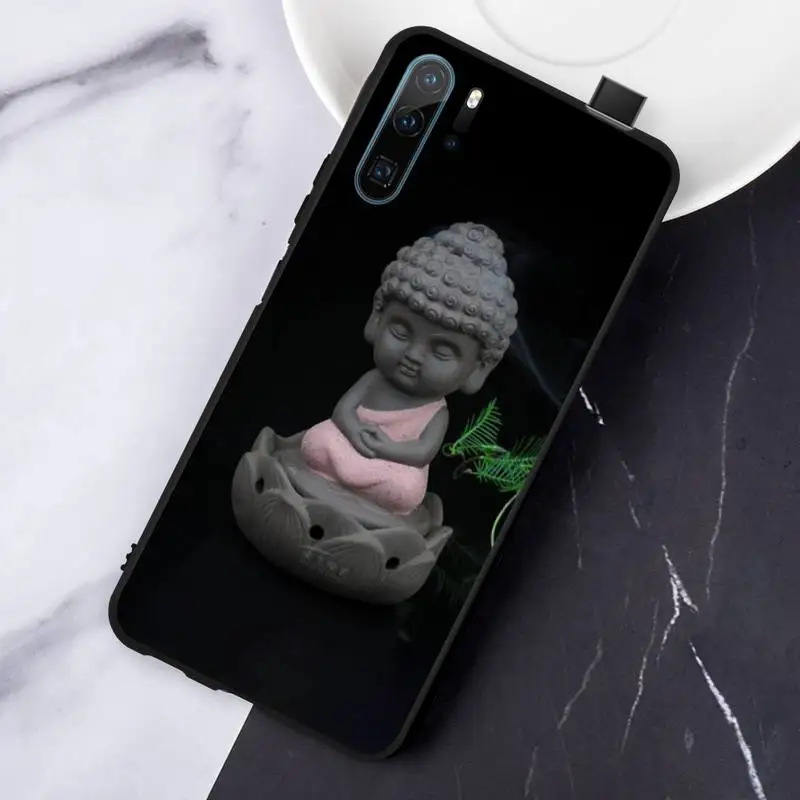 

Be Happy Little Buddha funny pattern high quality luxury Phone Case For Huawei honor Mate P 10 20 30 40 Pro 10i 9 10 20 8 x Lite