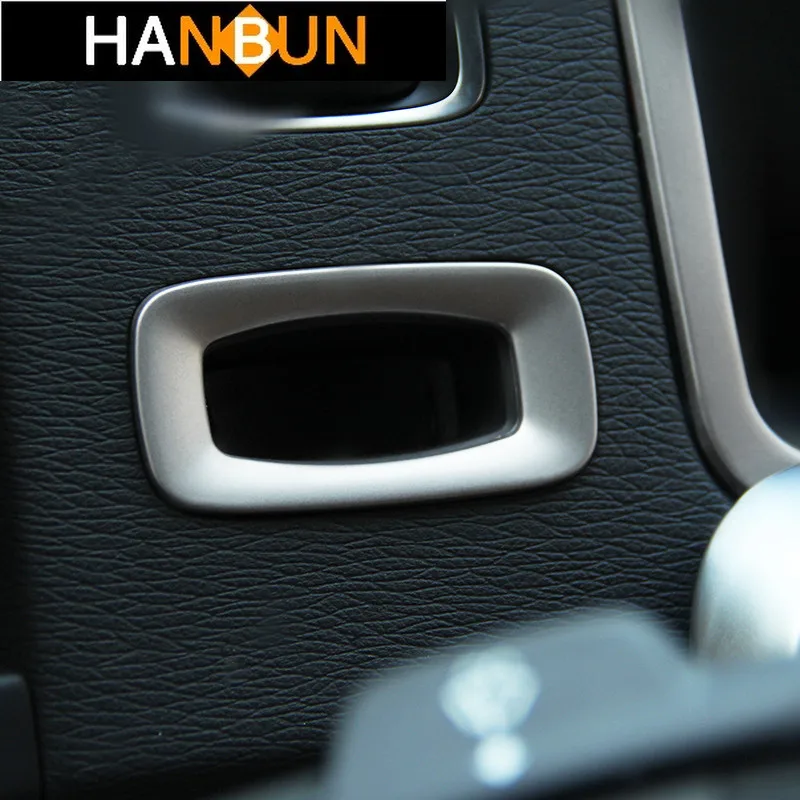 

Car Styling Cener Console Key Hole Frame Decoration Sticker Trim For Volvo S60 V60 Stainless Steel Interior Modified Accessories