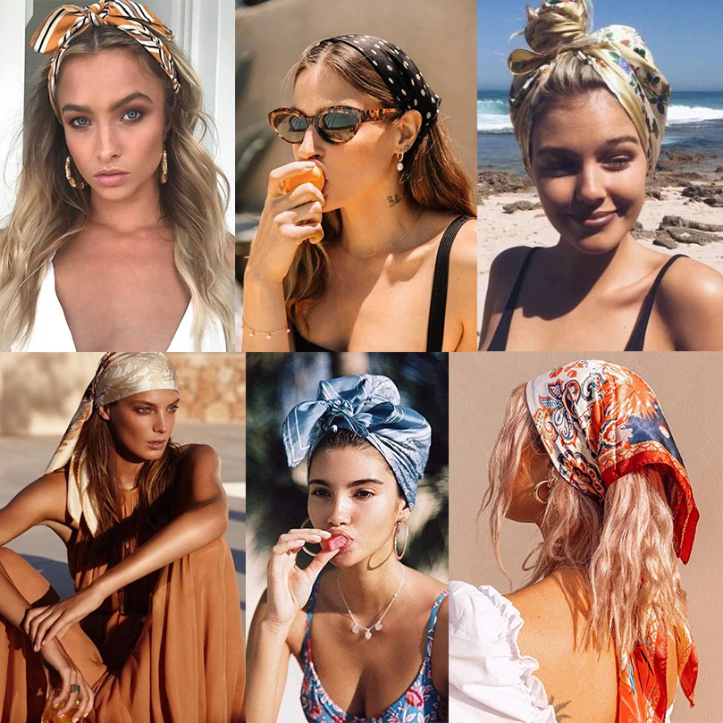 Женский ободок для волос AWAYTR в богемном стиле держатель галстуков аксессуары