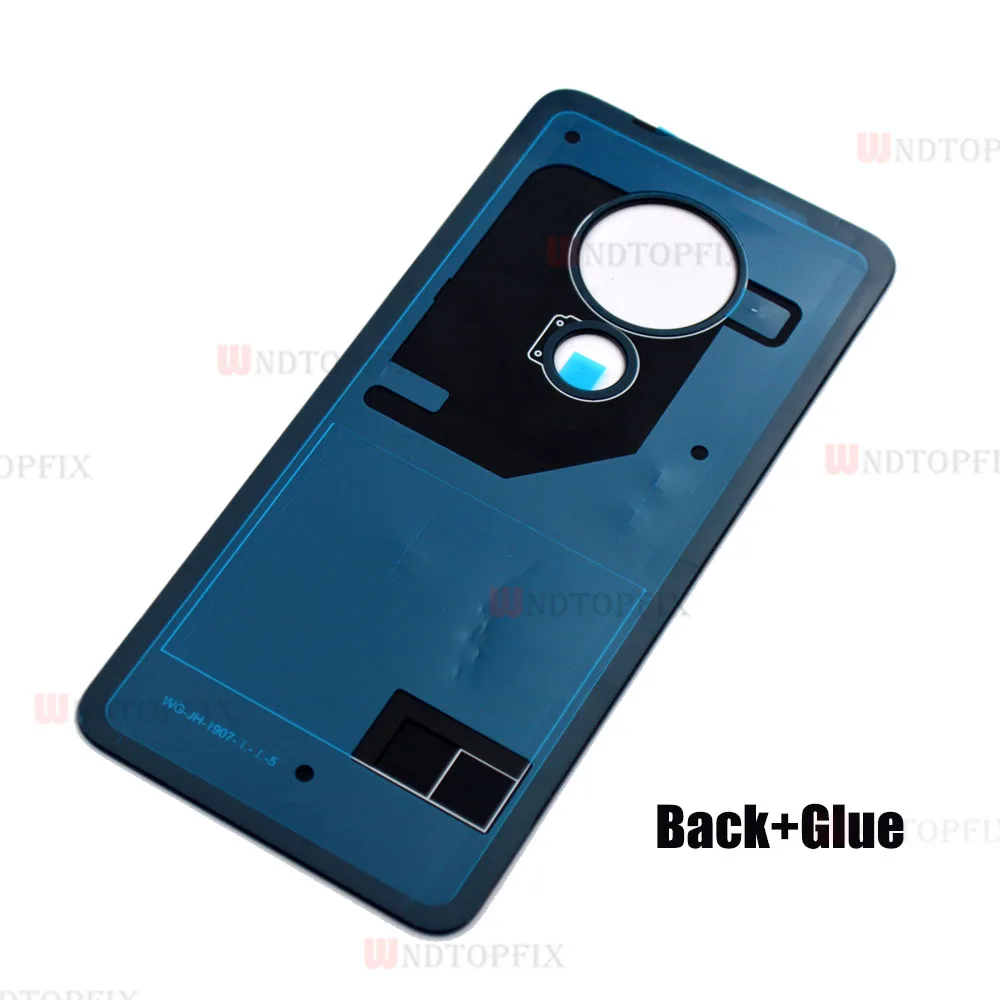 Оригинал для Nokia 6.2 корпус батарейного отсека Задняя стеклянная крышка Замена