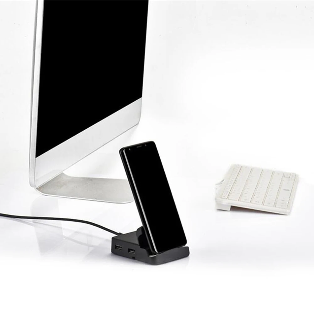 Концентратор док станция Подставка для телефона 6 в 1 Тип C по поставке товаров