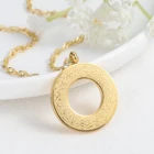 Ayatul ожерелья Kursi на заказ ожерелья из нержавеющей стали золотые ювелирные изделия Подвески мусульманский арабский Бог сообщения подарки