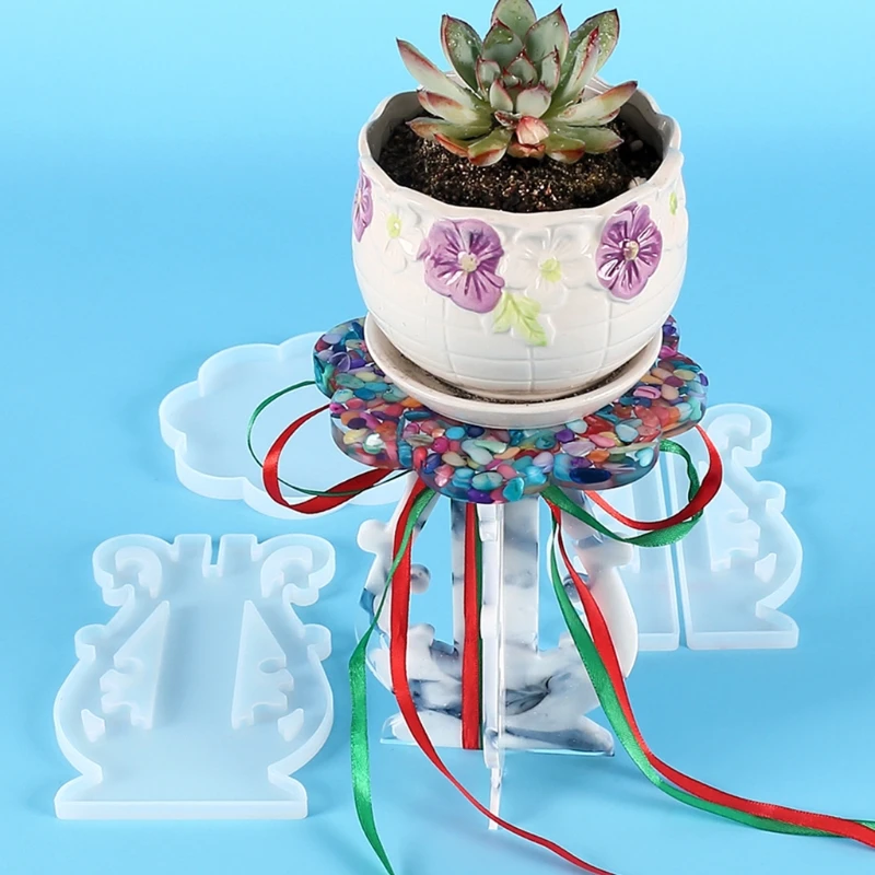 

Super Glossy Tree Tob Holder Silicone Mold Epoxy Craft Resin Molds DIY Jewelry Making Polymer Clay Mold Home Decoration